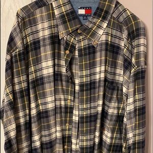 Plaid Tommy Hilfiger Button Up Shirt